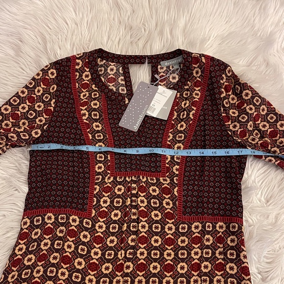 NWT | Daniel Rainn | Patterned blouse - Picture 5 of 13